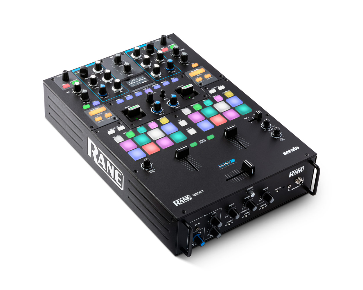 Профессиональный микшерный пульт Rane DJ SEVENTY объединяет передовые технологии и бескомпромиссное качество звука. Сенсорный дисплей с интуитивным управлением, прецизионные фейдеры и мощный набор эффектов открывают новые горизонты для живого микширования