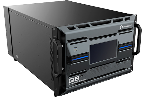 Полная конфигурация Pixelhue [Q8 (полная комплектация)] Q8 (шасси + модули ввода/вывода), готовый к работе комплект для мероприятий, презентаций и проката.